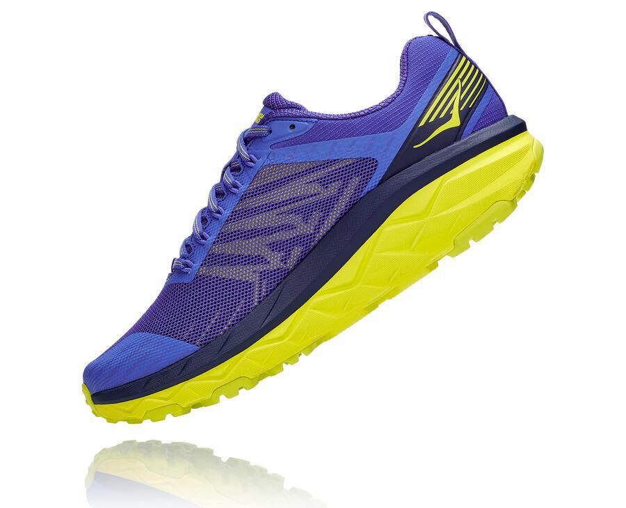 Hoka One One Spor Ayakkabı Erkek Mavi/Yeşil - Challenger Atr 5 - QE1523086